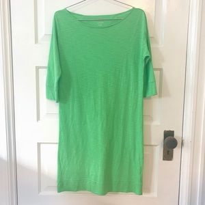 Lilly Pulitzer Cassie T Shirt Dress Lime Green XS